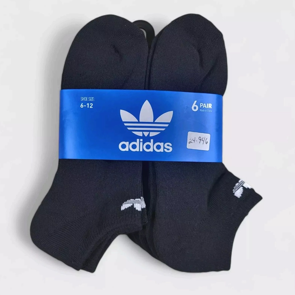 Adidas Originals Cushioned No Show Socks 6 Pairs